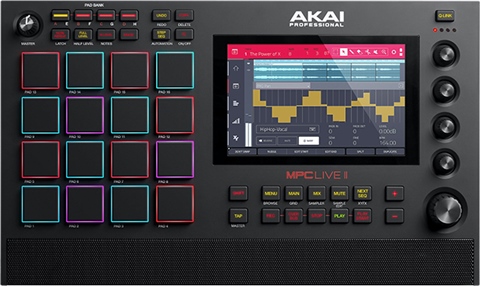 Mpc live2 専用出品 AKAI Professional、伝統の“MPCカラー”の音楽制作マシン、「MPC